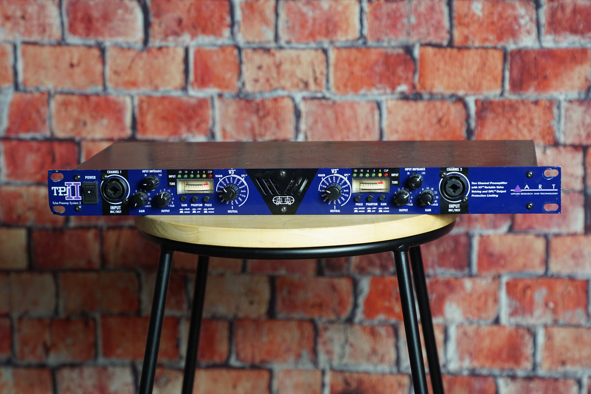 ART TPS II 2-Channel Tube Microphone Preamp – Guitars, Basses