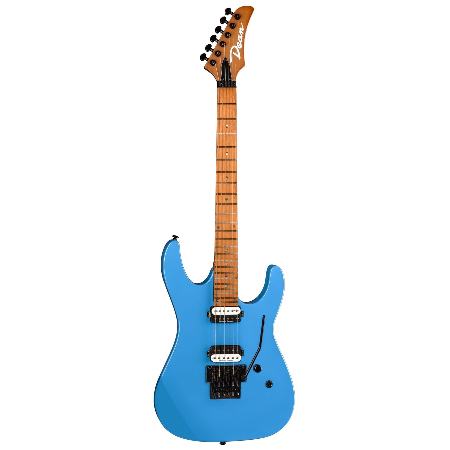 Dean MD 24 Roasted Maple with Floyd Electric Guitar Vintage Blue