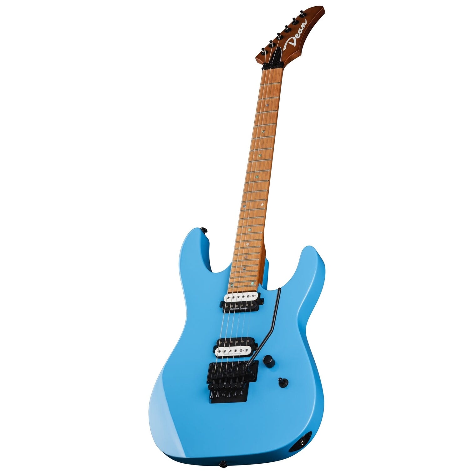 Dean MD 24 Roasted Maple with Floyd Electric Guitar Vintage Blue