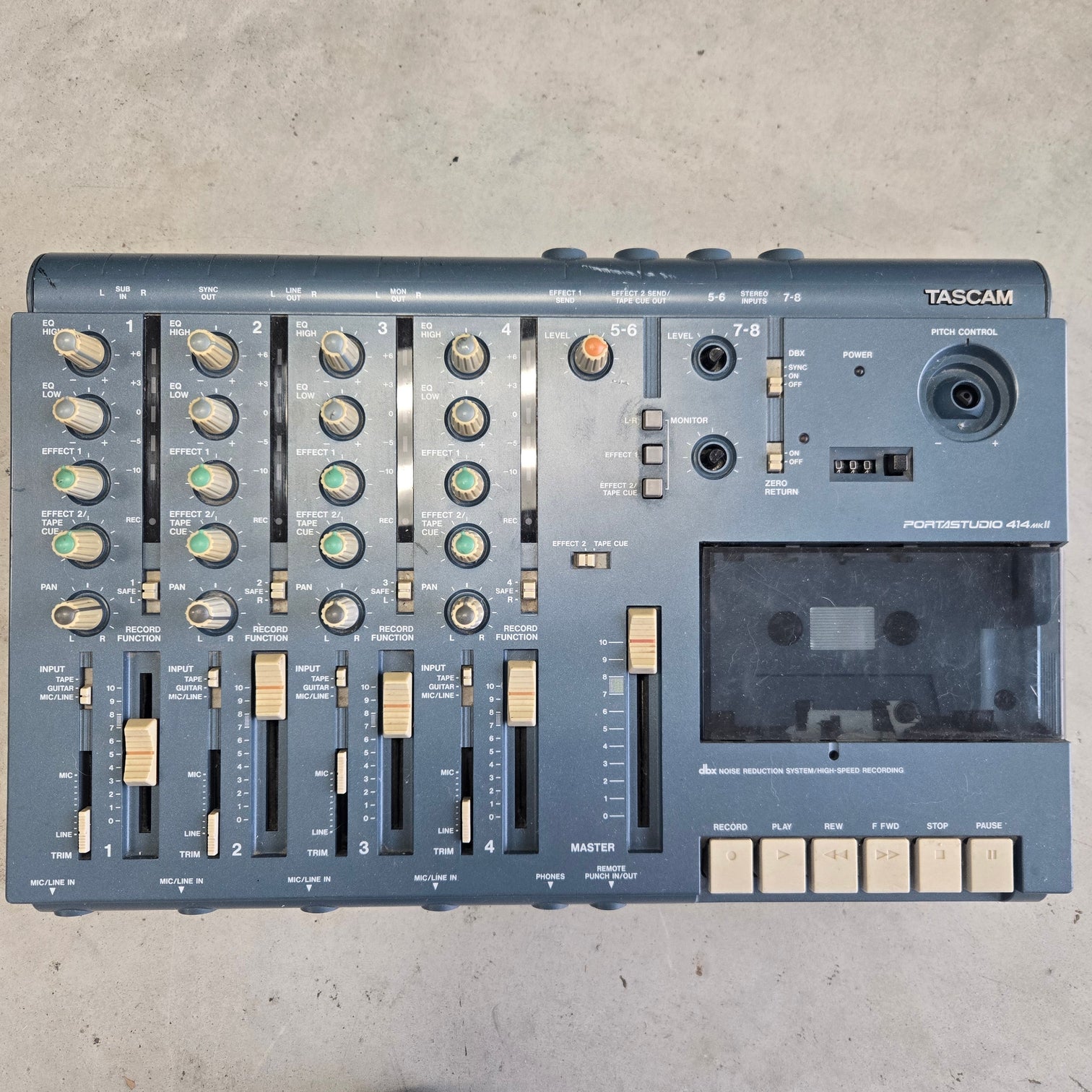 Tascam Portastudio 414 MKII 4-Track Cassette Recorder