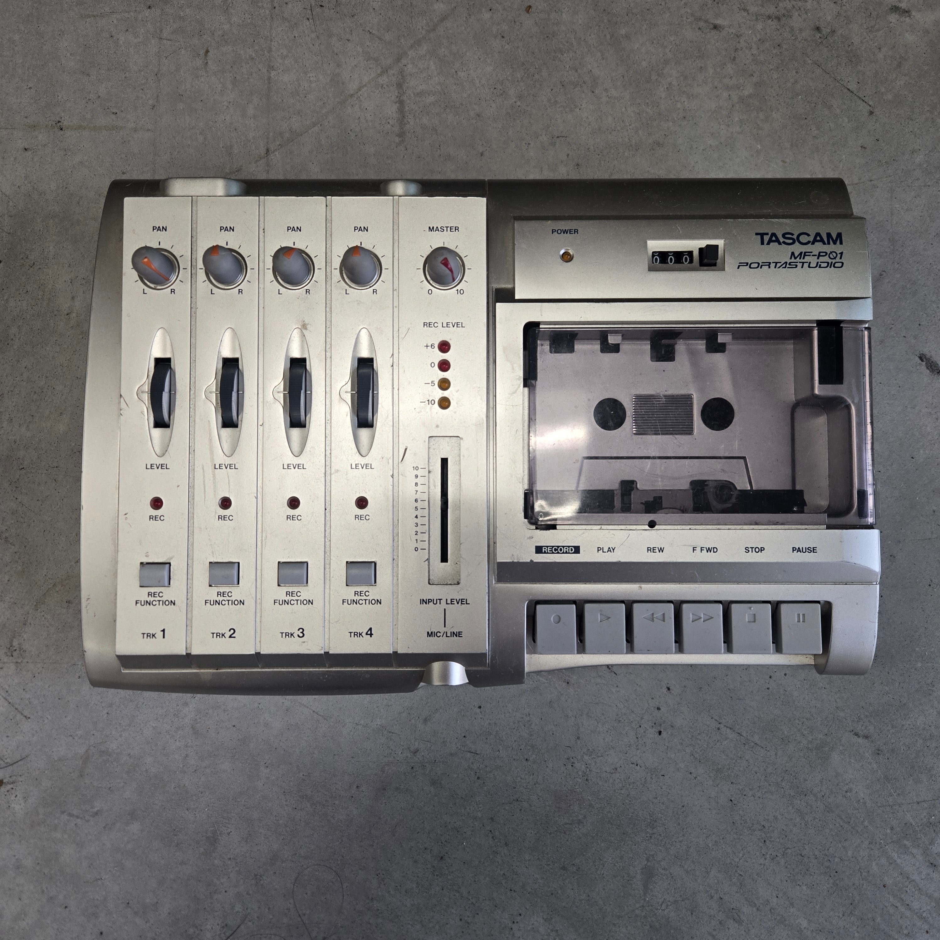 TASCAM MF-P01 Portastudio Multitrack Cassette Recorder – Guitars