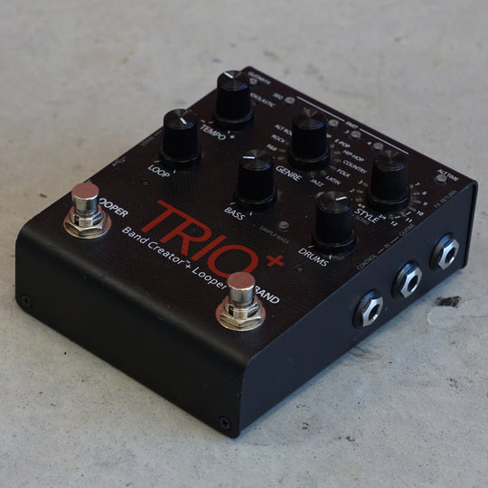 DigiTech TRIO Plus Band Creator + Looper – Guitars, Basses, Keys, Synths, & More