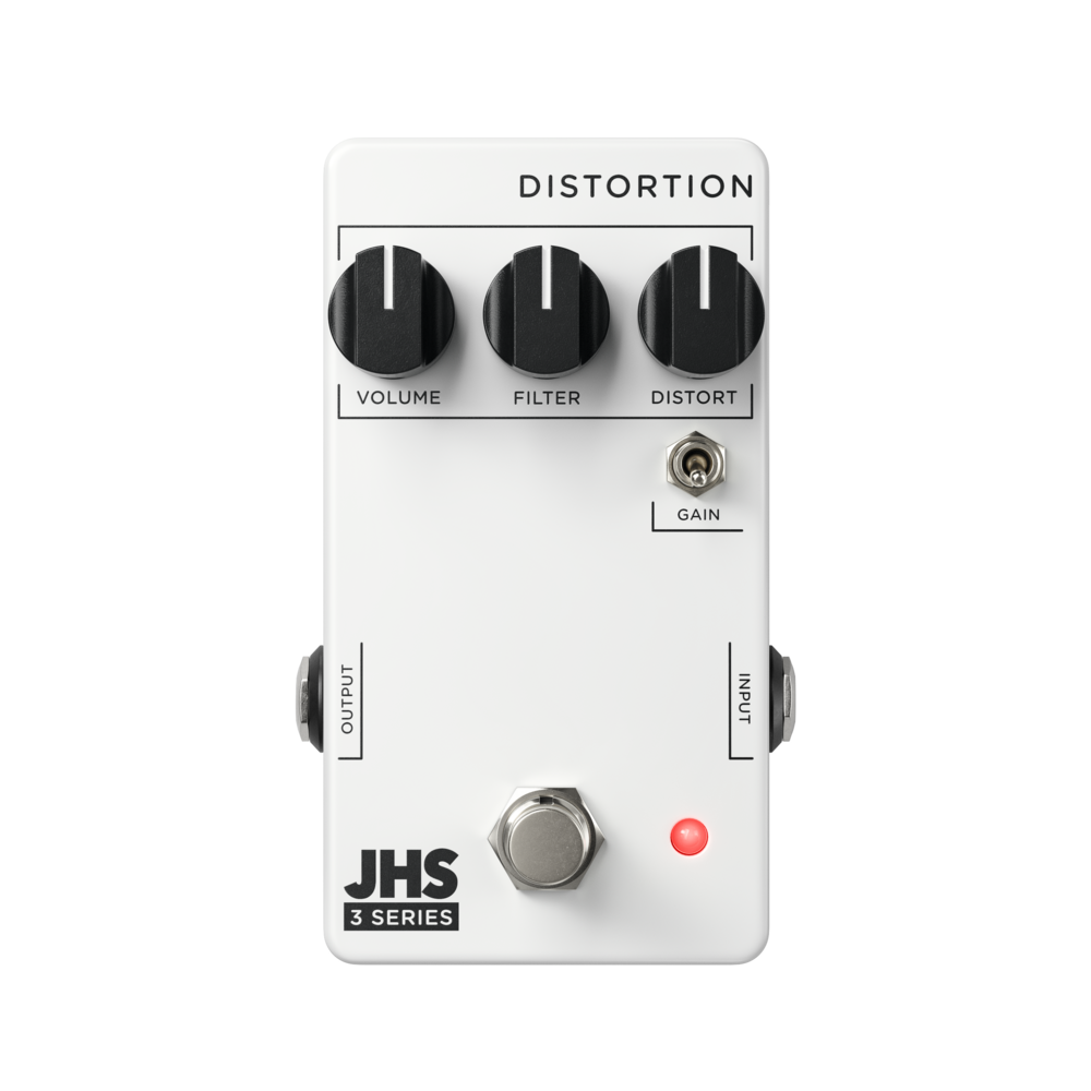 ギター JHS 3 Series Distortion JHS 3 Series Distortion Pedal | Sweetwater
