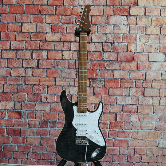 Aria Pro II 714-MK2 Fullerton - Black Diamond – Guitars, Basses