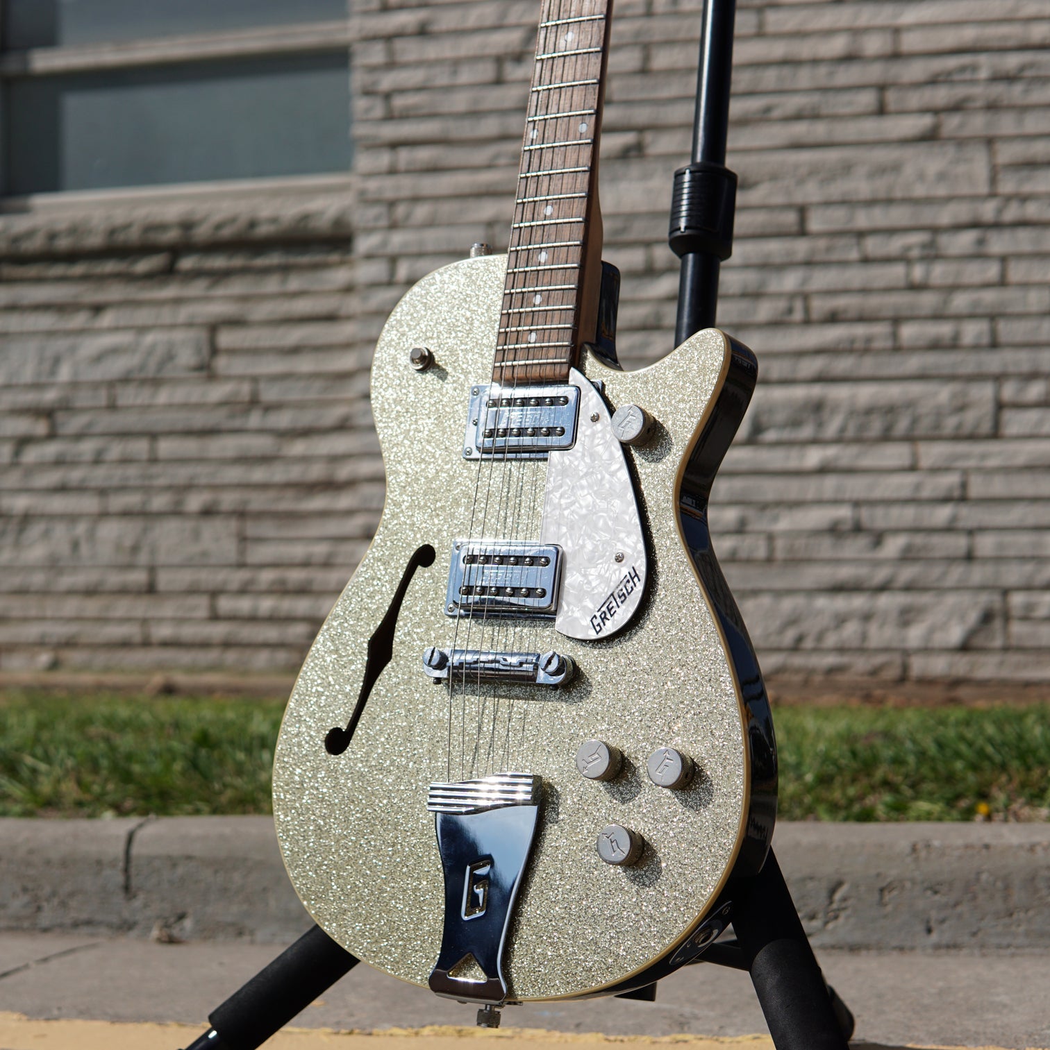 Gretsch Synchromatic Sparkle Jet with F-Hole 1999 - 2004