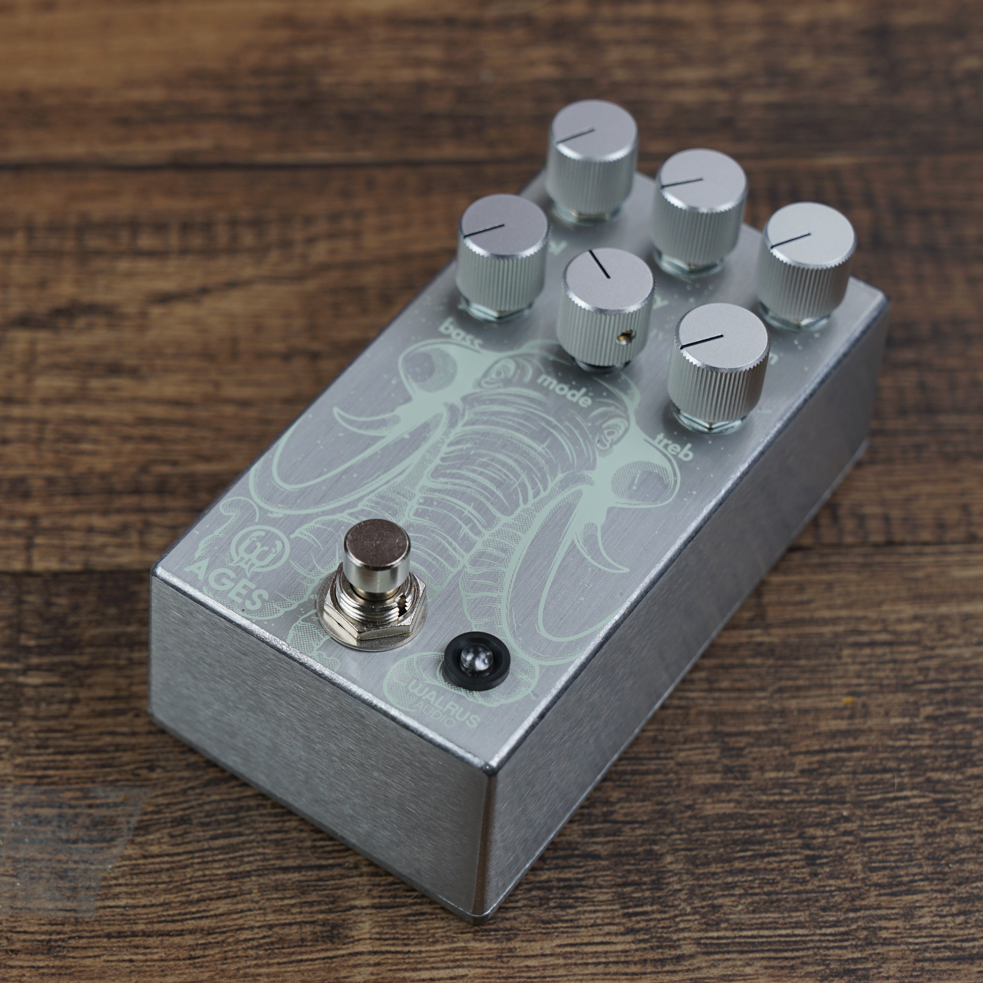 Walrus Audio Ages Five-State Overdrive Pedal - Limited Edition Platinum